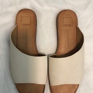 Dolce Vita Slides Size 11 White Sandals